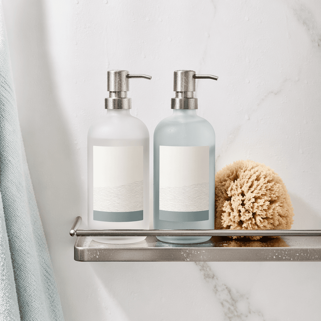 Shower Bottle Labels